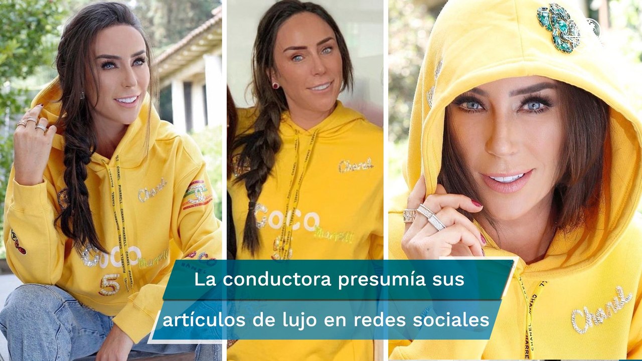La sudadera de 250 mil pesos de Inés Gómez Mont