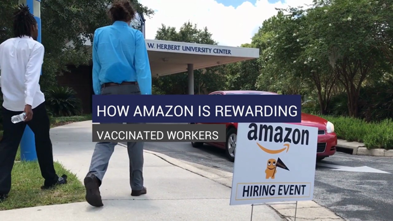 How Amazon is Rewarding Vaccinated Workers