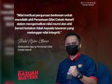 Pesilat diterapkan nilai murni tolak rasuah