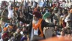 Bharat Bandh:Farmers blocked Punjab-Bathinda-Chandigarh road