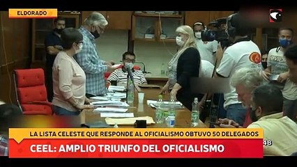 Ceel: amplio triunfo del oficialismo