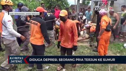 Diduga Depresi, Seorang Pria Terjun ke Sumur
