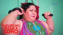 Kapuso Mo, Jessica Soho: BABAENG UMABOT NG 500 LBS ANG BIGAT, IPINAPAKITA ONLINE ANG PINAGDADAANAN