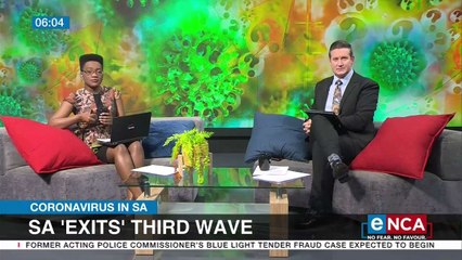 South Africa exits third wave