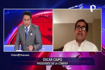 Óscar Caipo: “La inversión privada genera empleo y esta no parece ser prioridad del Gobierno”