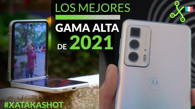 TOP mejores celulares GAMA ALTA 2021 en MÉXICO