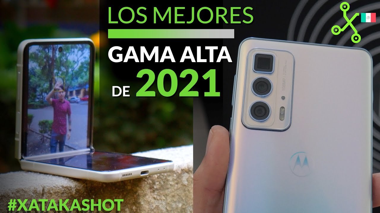 TOP mejores celulares GAMA ALTA 2021 en MÉXICO