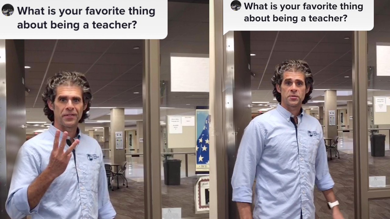'Minnesota teacher names his three favorite things about his job *EPIC RESPONSE*'