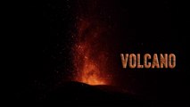 'Lava fountain illuminates the La Palma night sky amid historic volcanic eruption '