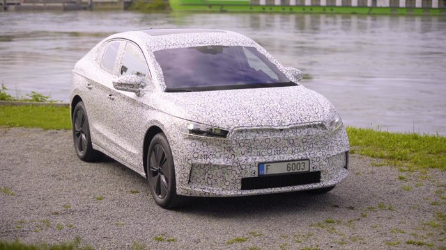 SKODA ENYAQ COUPE iV Design Preview