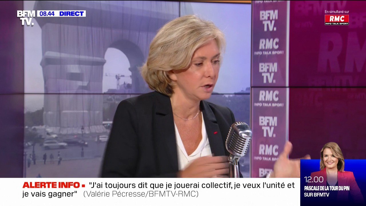 Valérie Pécresse: "On a un vrai problème, on incarcère plus dans notre pays"