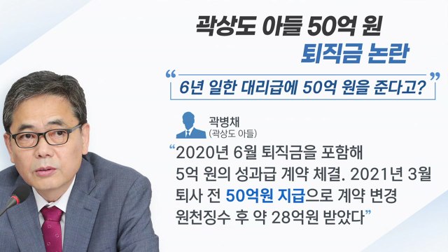 [뉴스큐] 화천대유 김만배, 경찰 출석... 곽상도 아들은 산재 / YTN