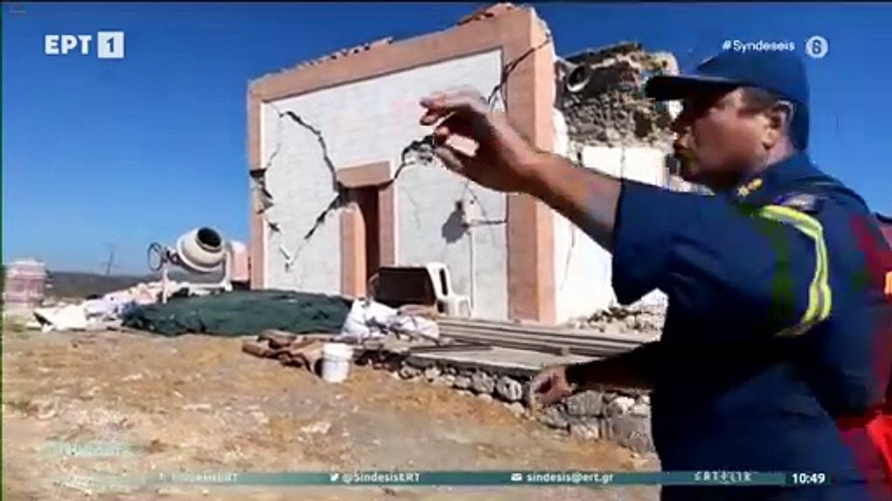 Ισχυρός σεισμός 5,8 Ρίχτερ στο Ηράκλειο της Κρή...