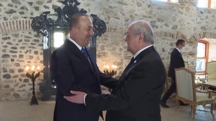 Son dakika haberi! Dışişleri Bakanı Çavuşoğlu: "Bugün burada Türk dünyasının birliği ve uluslararası konulardaki iş birliğimize dair güçlü bir mesaj vereceğiz"