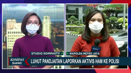 Dimintai Keterangan Soal Laporannya, Luhut dan Pengacara Datangi Polda Metro Jaya