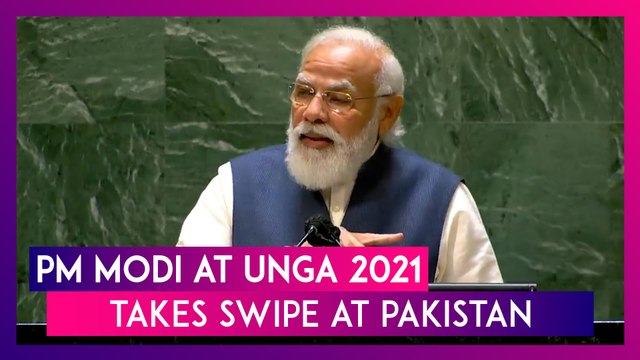 PM Modi At UNGA 2021 Takes Swipe At Pakistan, Says, ‘Some Using Terrorism As Political Tool’; Key Highlights From The Speech