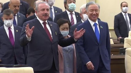 NUR SULTAN - TBMM Başkanı Şentop, Kazakistan'da