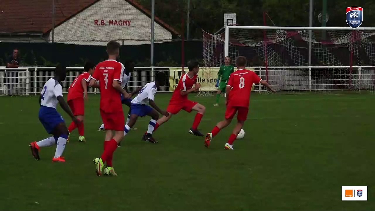 U15 Grand Est Orange, Magny - Stade de Reims, le résumé
