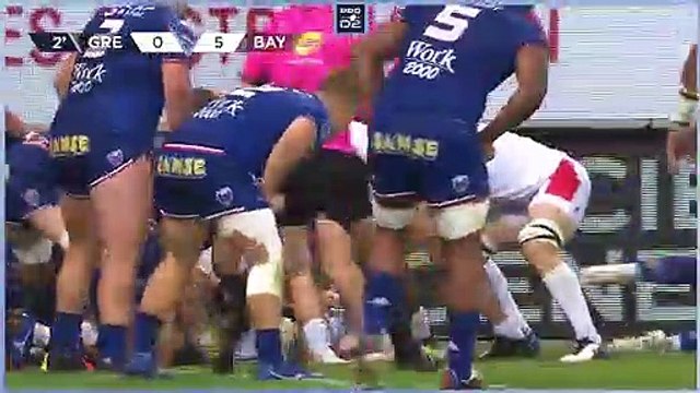 PRO D2 - Résumé FC Grenoble Rugby-Aviron Bayonnais- J05 - Saison 2021-2022