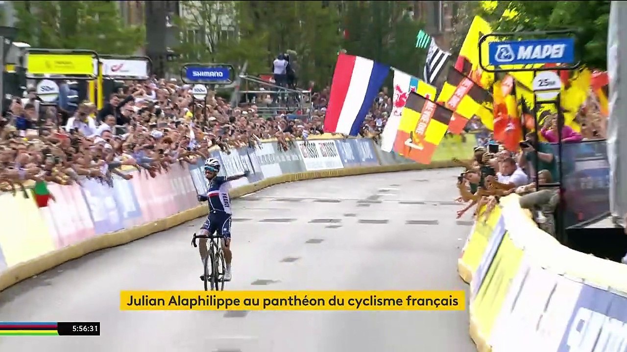 Cyclisme : Julian Alaphilippe, à nouveau sacré champion du monde