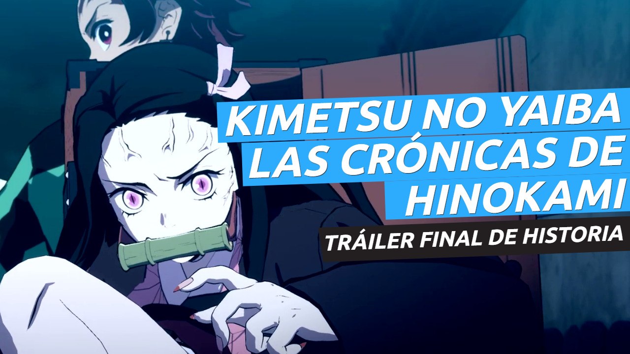 Guardianes de la Noche -Kimetsu No Yaiba- Las Crónicas de Hinokami - Tráiler Modo Aventura y Vs con el arco Tren Infinito