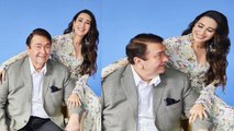 Karisma Kapoor ने पिता Randhir Kapoor के साथ Social Media पर Photo की Share? | FilmiBeat