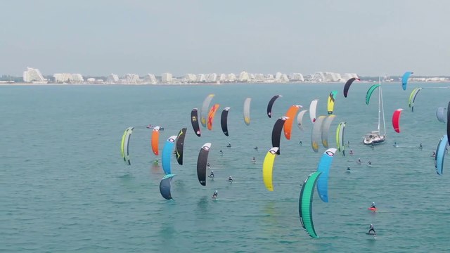Engie Kite Tour 2021 : Engie Kite Tour 2021, Un super soleil pour clôturer cette dernière journée à La Grande-Motte !