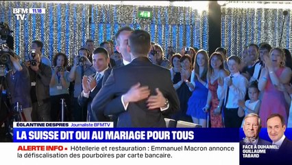 La Suisse dit "Oui" au mariage pour tous