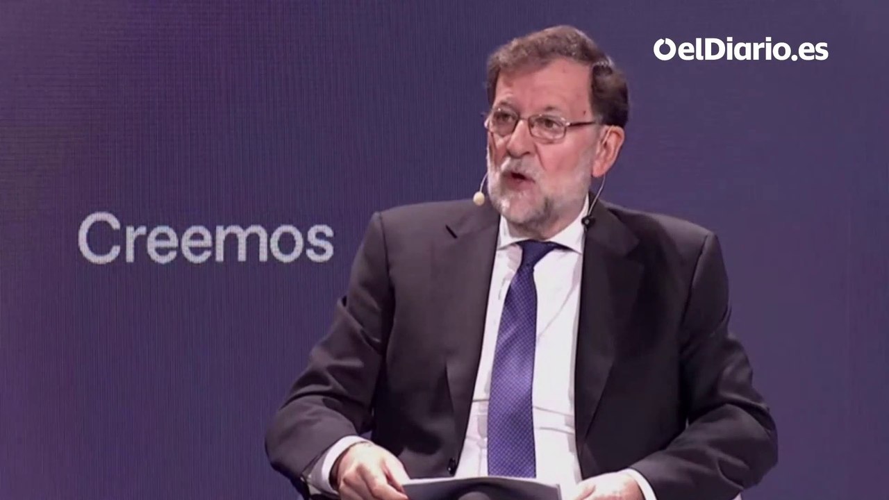Mariano Rajoy dice que los partidos populistas nacen "por la corrupción de los Gobiernos" y "las crisis económicas"