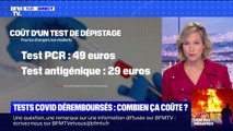 Combien coûtent les tests Covid déremboursés ? - BFMTV répond à vos questions