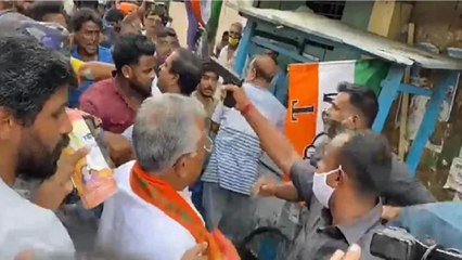 Download Video: Bhabanipur bypoll: Ruckus during BJP campaign