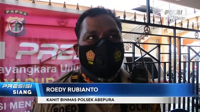 Polsek Abepura Gelar Vaksinasi di Masjid Al-Mujtahidin Yotefa Kota Jayapura