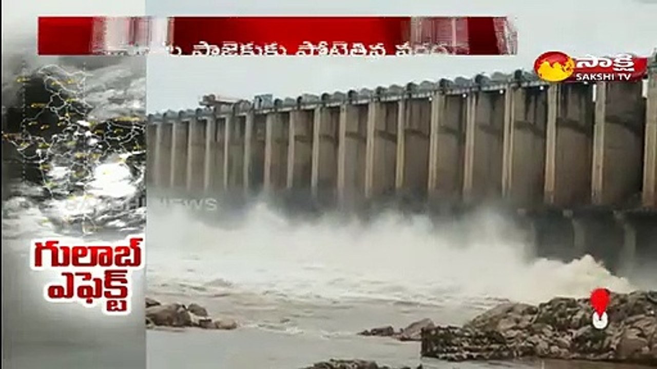 జూరాల ప్రాజెక్టుకు పోటెత్తిన వరద