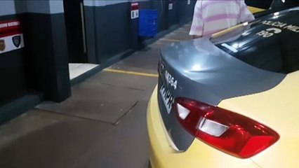 Condutor de carro que caiu em barranco no Cancelli é preso por embriaguez