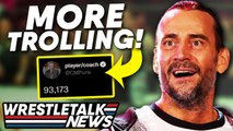 CM Punk MOCKS WWE! AEW SUSPENSION Update! New Japan G1 INJURY | Adam Blampied WrestleTalk