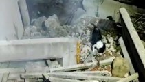 Belluno - Addestramento cani dei Vigili del Fuoco per ricerca dispersi tra macerie (27.09.21)