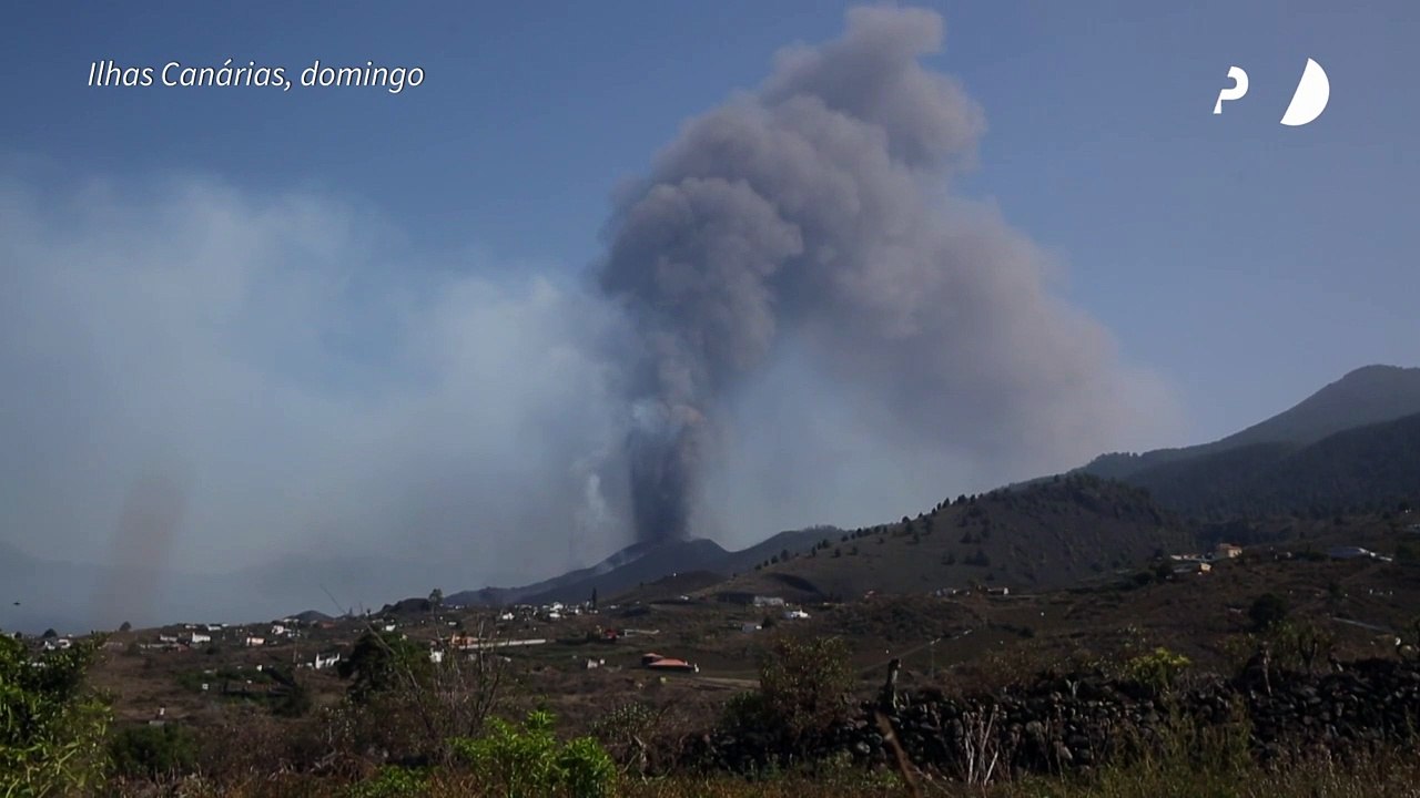 Cumbre Vieja 'em silêncio'
