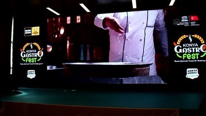 "Konya GastroFest" Konya'nın yemek kültürünü tanıtacak