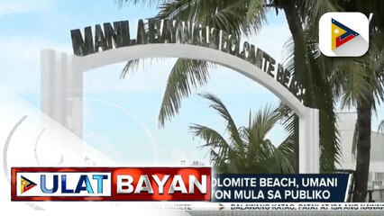 Oceana, umalma sa paglalagay ng arko sa Manila Bay; DENR, sinabing bahagi lamang ng paglalagay ng bakuran ang arko