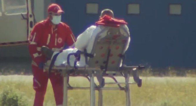 Taranto - Vigili del Fuoco, simulazione di soccorso all'aeroporto di Grottaglie (27.09.21)