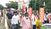 Video: भारत बंद के समर्थन में किसान संघ ने निकाली रैली