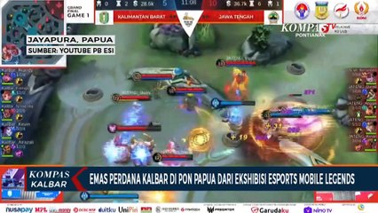 Kalbar Raih Emas Perdana Mobile Legends PON Papua setelah Tumbangkan Jateng