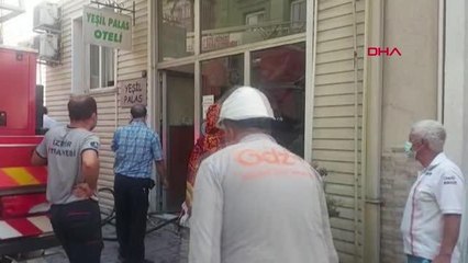 Son dakika! OTELDEKİ YANGINDA, 3 KİŞİ DUMANDAN ETKİLENDİ