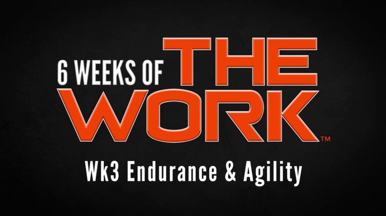 Wk3 - Endurance and Agility