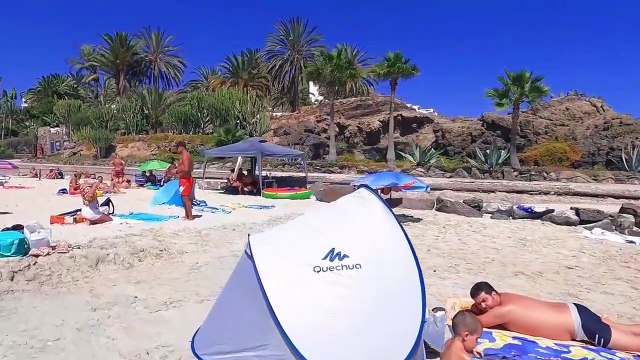 Gran Canaria Playa del Ingles Beach Life Part 11