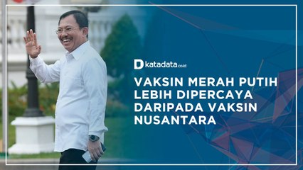 Hasil Survei, Vaksin Merah Putih Lebih Dipercaya Daripada Vaksin Nusantara