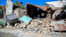 Girit depreminde hasarın boyutu büyüyor