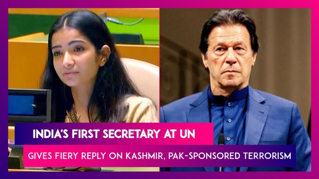 Sneha Dubey, India's First Secretary At UN, Gives Fiery Response On Kashmir, Highlights Pak-Sponsored Terrorism