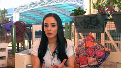 الفنانة رشا إبراهيم تقيم جمالها بنسبة 7 من 10