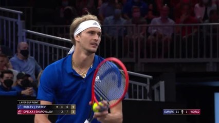 Laver Cup - Victoire de l’Europe​